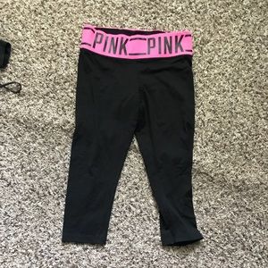 VS PINK crop leggings